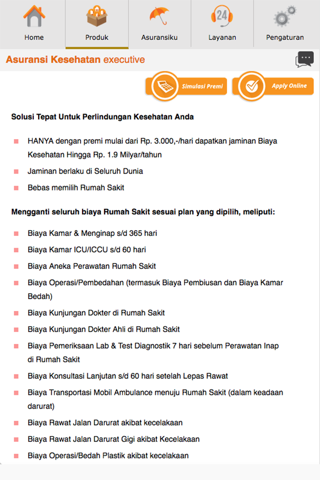 Asuransi Sinar Mas Online screenshot 2