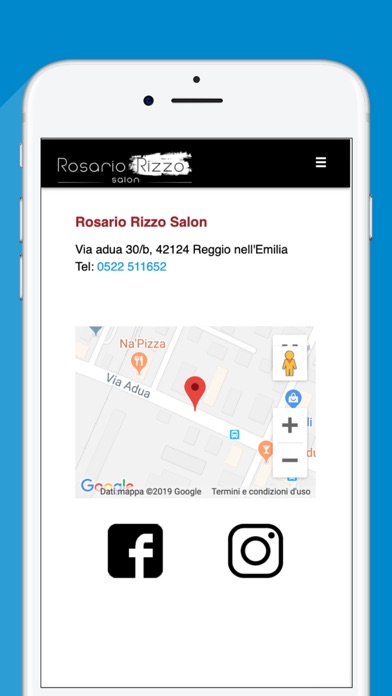 Rosario Rizzo Salon screenshot 3