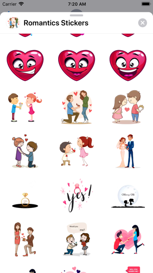 Romantic Love ,Stickers(圖2)-速報App