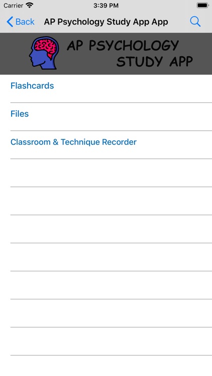 AP Psychology Study App
