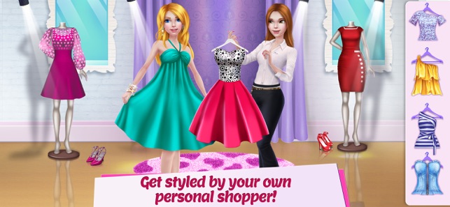 personal shopper 1 games for girls