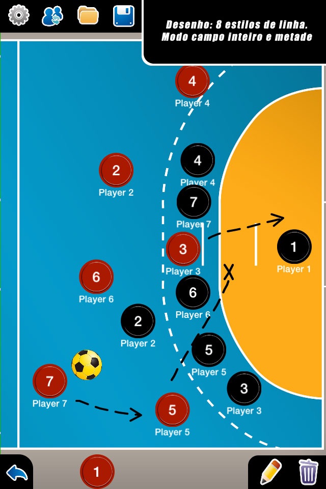 Coach Tactic Board: Handball++ screenshot 3