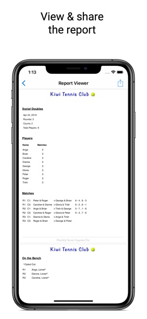 MatchUp Tennis Organizer Pro(圖8)-速報App