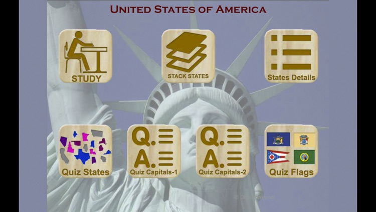 United States Map Quiz Game by DigiGalaxy