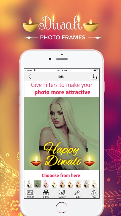 Diwali Photo Frames Deluxe screenshot-4