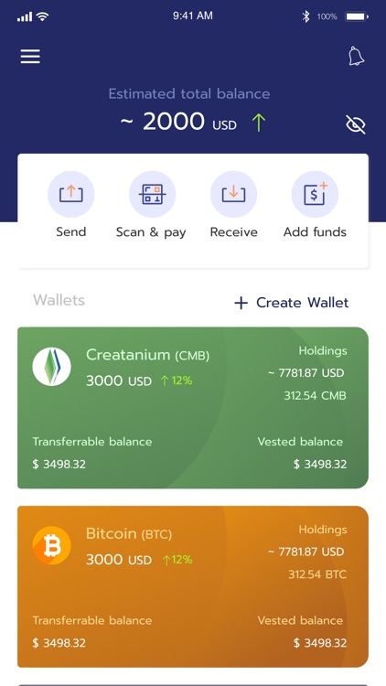 Creatanium Wallet screenshot-4