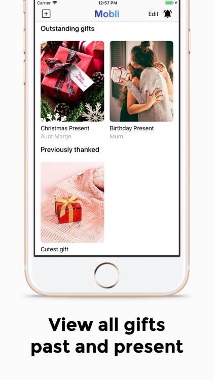 Mobli: Chrismas Gift Reminder