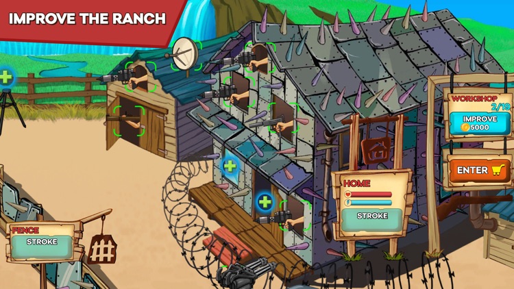 Zombie Ranch: Battle screenshot-6