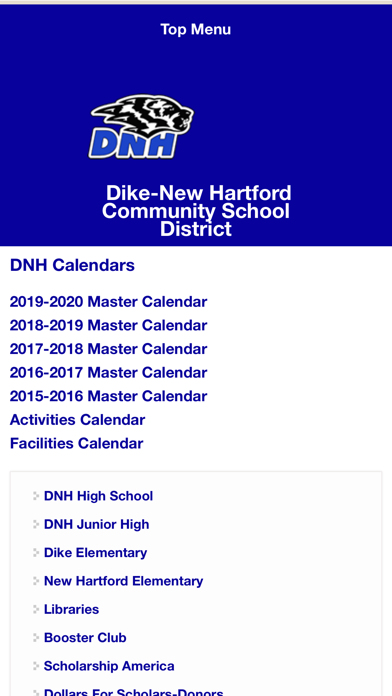Dike-New Hartford CSD screenshot 3