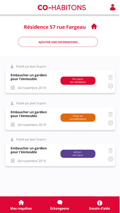 Screenshot #3 pour Co-habitons