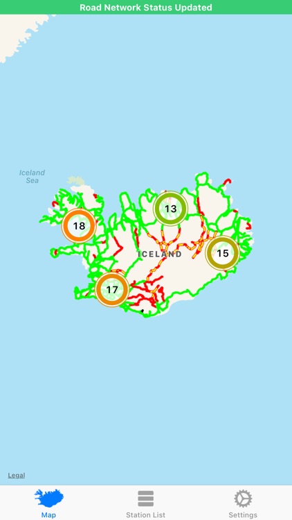 Road Weather Iceland