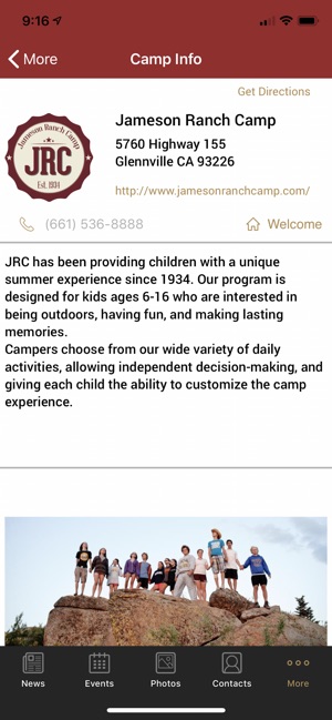 Jameson Ranch Camp