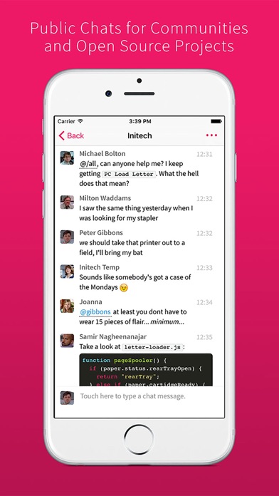 How to cancel & delete Gitter - Chat for communities from iphone & ipad 1