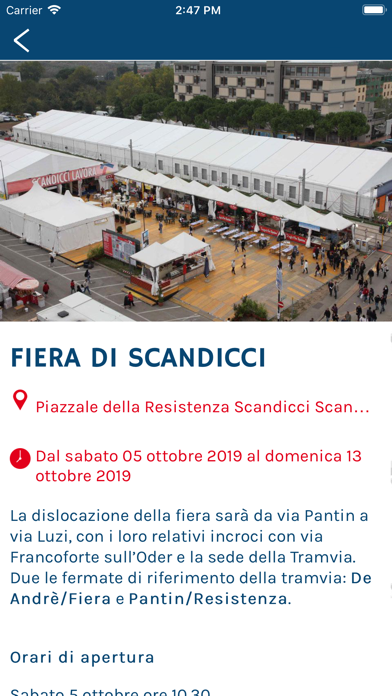 Scandicci Fiera screenshot 2