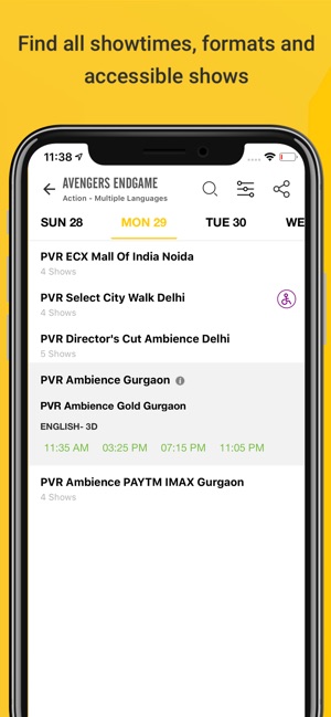 PVR Cinemas - Movie Tickets(圖3)-速報App