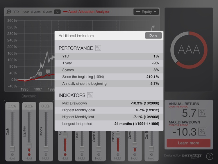 AAA Asset Allocation Analyzer screenshot-4