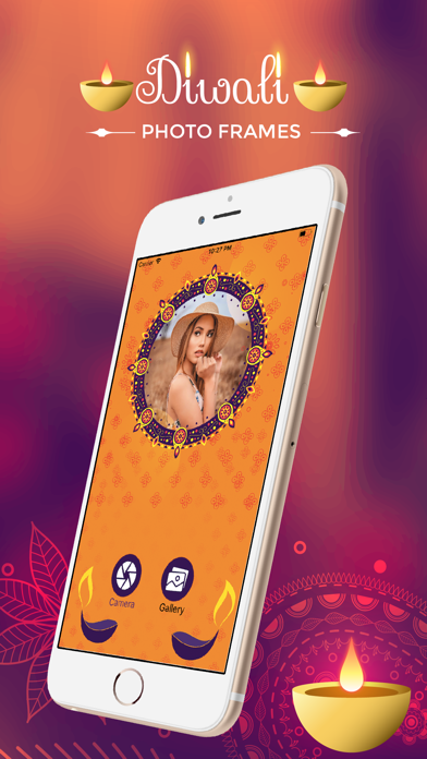 How to cancel & delete Diwali Photo Frames Deluxe from iphone & ipad 1