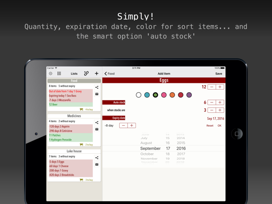 Shopping list BestBefore screenshot 2