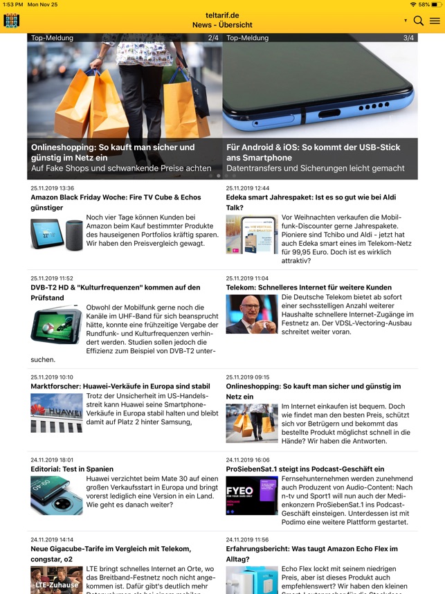 Teltarif De En App Store