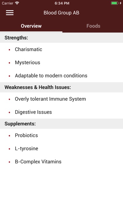 Diet Plan Of Blood Group screenshot-6