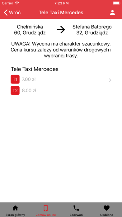 Tele Taxi Mercedes screenshot 4