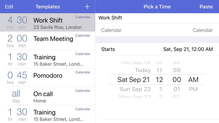 Calendar Paste 3 screenshot-3