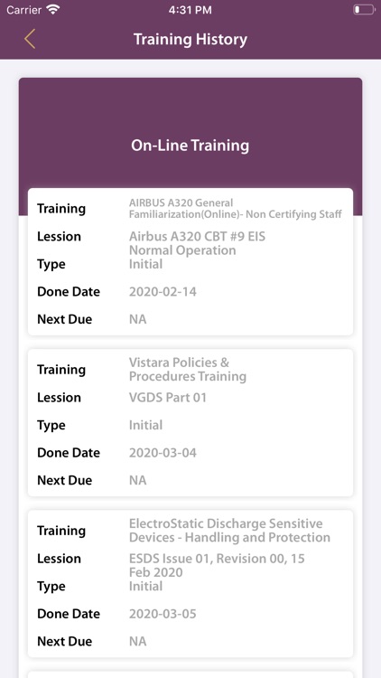 Vistara E-learning screenshot-5