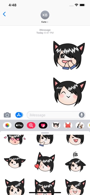 Kawaii Girls Sticker Pack(圖2)-速報App