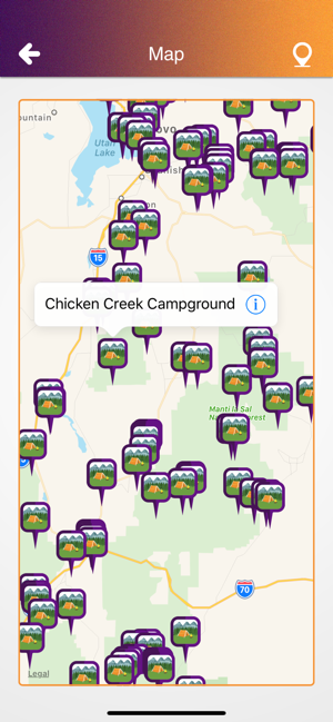 Utah Campgrounds & Trails(圖4)-速報App