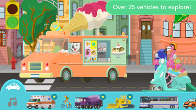 How to cancel & delete Big City Vehicles for Kids from iphone & ipad 1