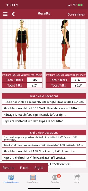 Leanscreen Body Fat Analysis