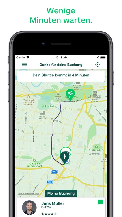 CleverShuttle: Ridepooling App screenshot-3