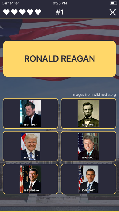 How to cancel & delete US Presidents - Quiz from iphone & ipad 3