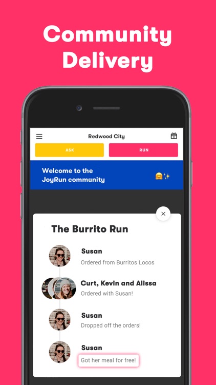 JoyRun: Community Delivery