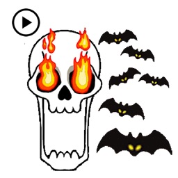 Animated Skull Emoji Sticker