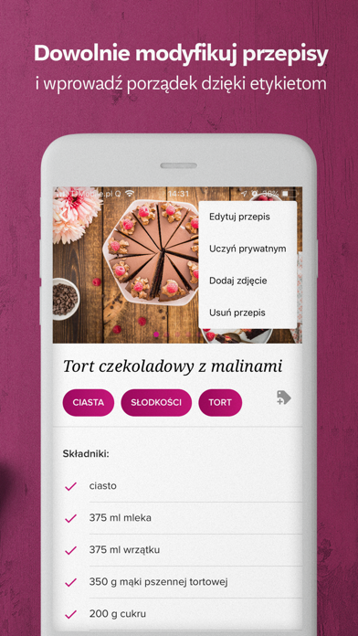 Fooder - Twoje przepisy screenshot 2