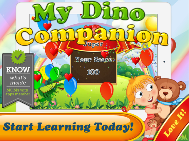 ‎My Dino - Math Games for kids Screenshot