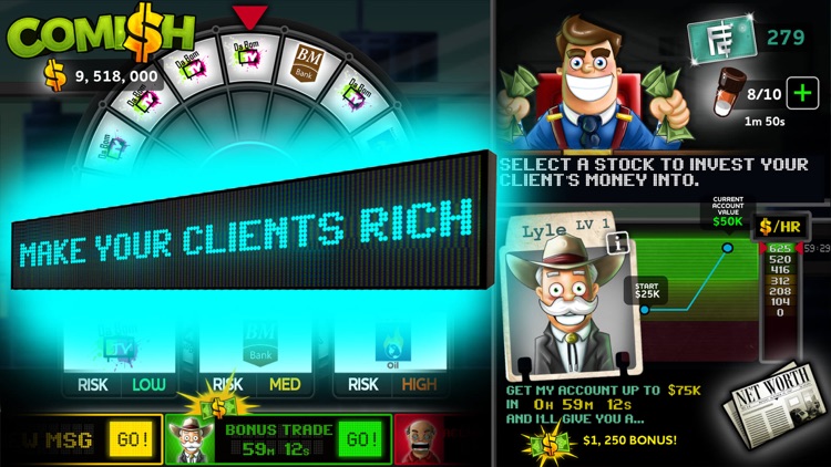Comish: Stock Market Simulator screenshot-3