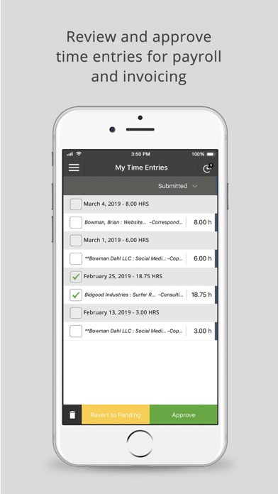 How to cancel & delete Time Tracker by eBillity from iphone & ipad 4