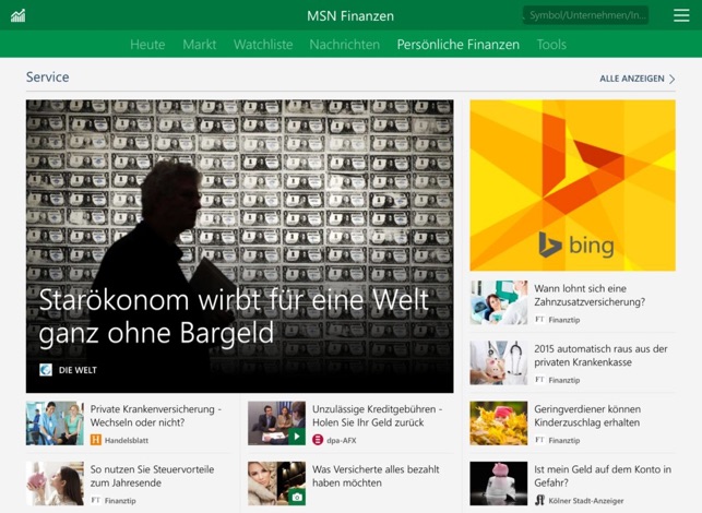 Msn Finanzen Im App Store