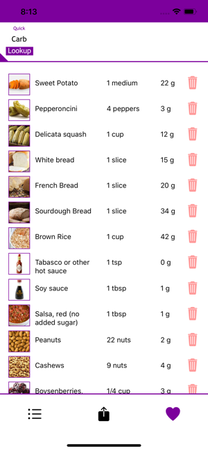 Quick Carbs Lookup(圖5)-速報App