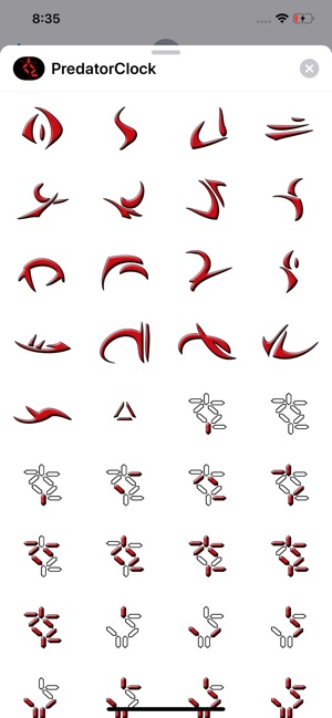 Predator Clock Alien Time をapp Storeで