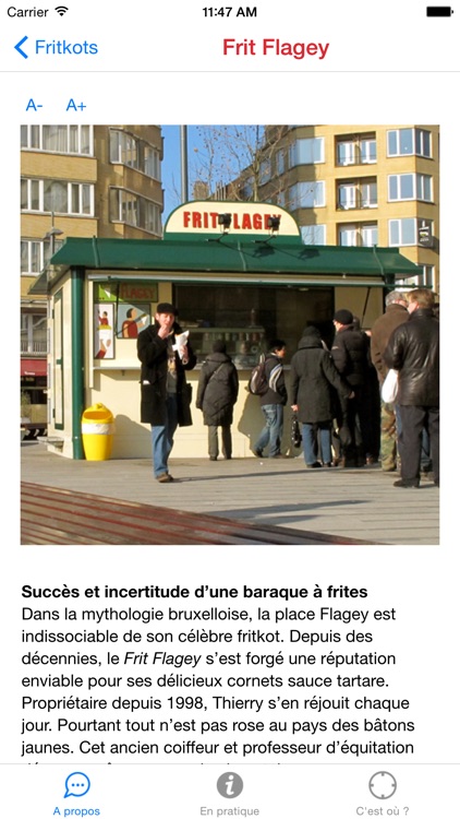 Des frites à Bruxelles screenshot-3