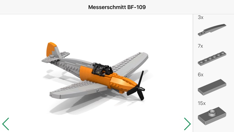 Build Aircaft Fighter Me109