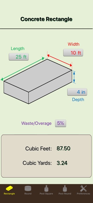 Concrete Calculator Elite(圖1)-速報App