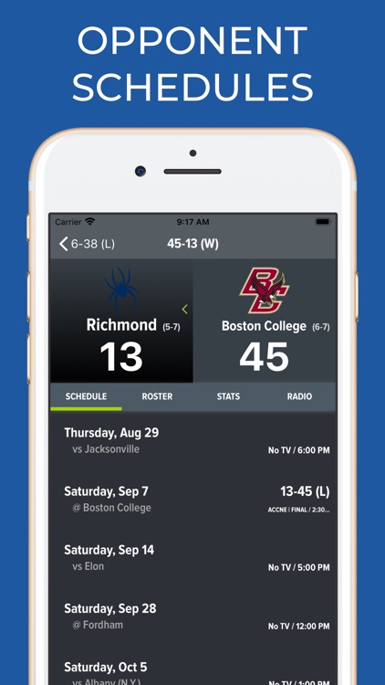 Boston College Football screenshot-7