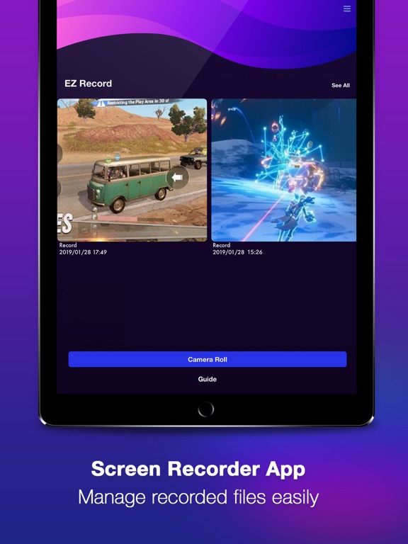 EzRecord: Game Screen Recorderのおすすめ画像1