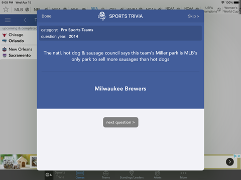 Sports Alerts - náhled
