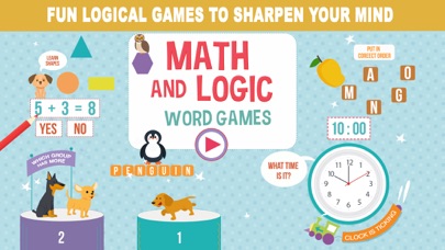 How to cancel & delete Math, Logic and Word Games from iphone & ipad 1