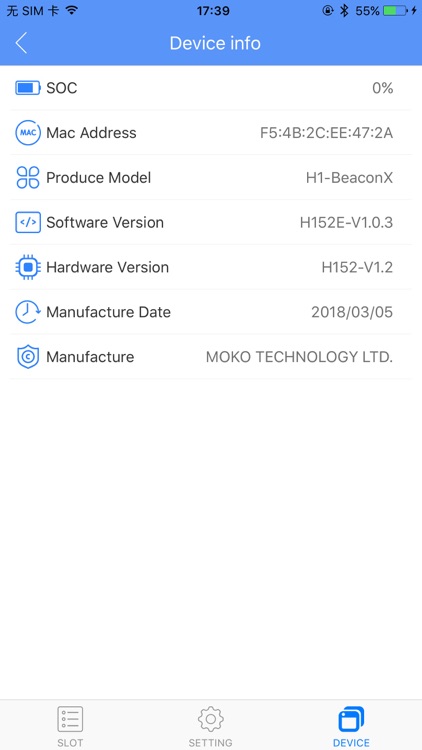 MokoBeaconX screenshot-3